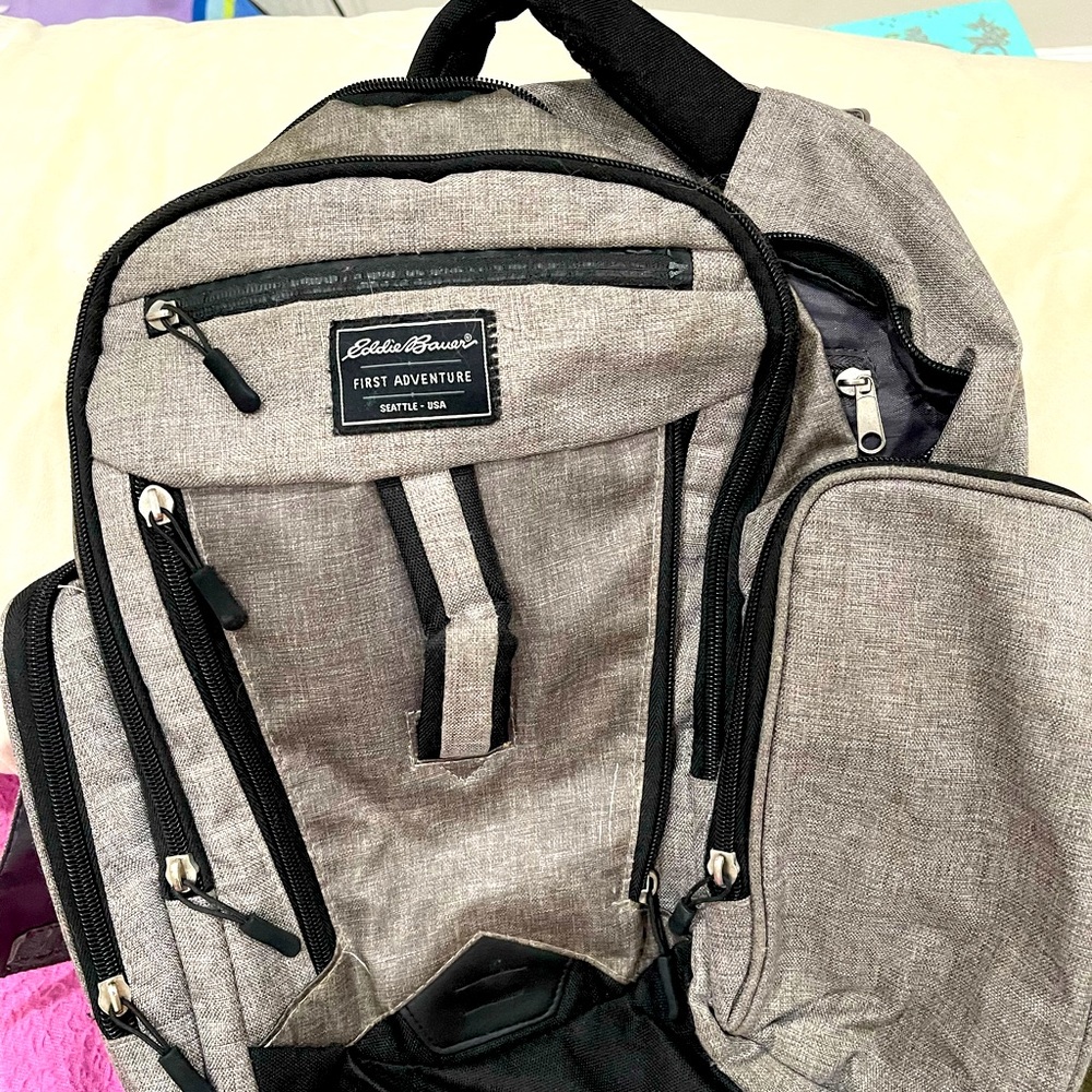 Eddie Bauer brand new diaper Backpack bag
